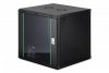 Digitus Szafa sieciowa wisząca Dynamic 19 12U rack 607x600x600mm, drzwi szyba, czarna, niezłożona, 60kg